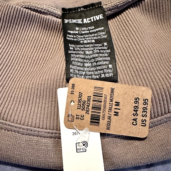PINK VICTORIA’S SECRET | Size medium | active leggings | BNWT - Picture 5 of 7